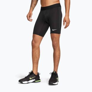 Herren Trainingsshorts Nike Pro Dri-Fit Fitness Long black/white