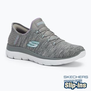 Schuhe Damen SKECHERS Summits Dazzling Haze gray/mint