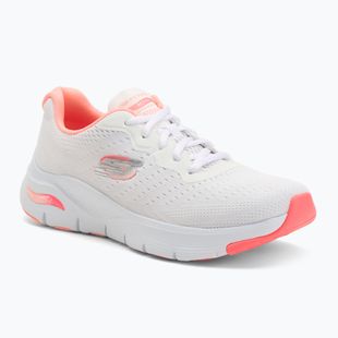 Schuhe Damen SKECHERS Arch Fit Infinity Cool white/pink