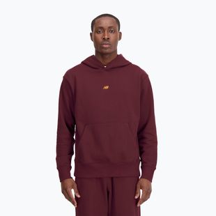 Herren New Balance Athletics Remastered Grafik French Terry Sweatshirt bordeaux