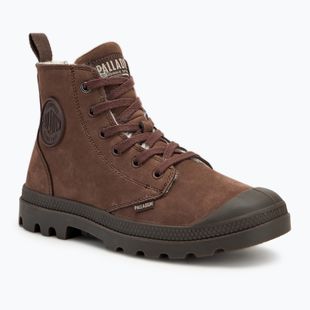 Herren Palladium Pampa HI ZIP WL Stiefel yak braun