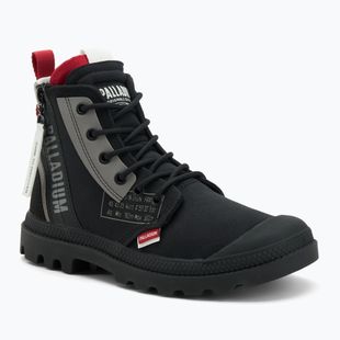 Palladium Pampa Hi Dare Zip Schuhe schwarz/schwarz