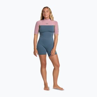 Damen Neoprenanzug zum Schwimmen ROXY 2/2 mm Prologue+ SS Springsuit Flock ash