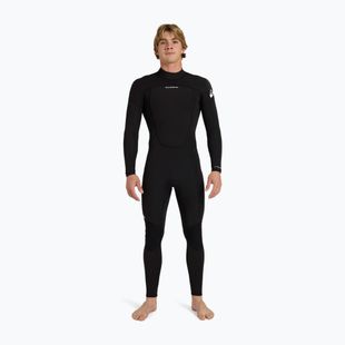 Herren-Neoprenanzug Quiksilver Prologue+ 3/2 mm Back Zip Flatlock black