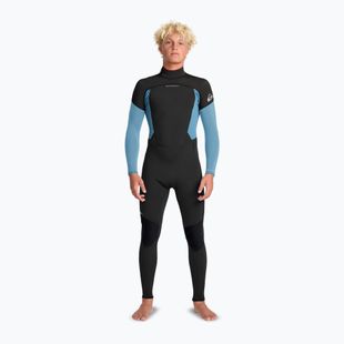 Herren Neoprenanzug Quiksilver Prologue+ 4/3 mm Back Zip GBS cloud blue