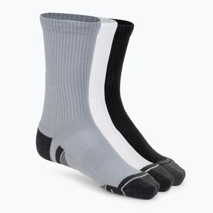 Unter Armour Performance Tech 3pk Crew mod grau/weiß/strahlgrau Socken