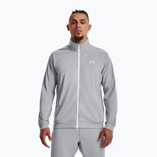 Herren-Sweatshirt Under Armour Sportstyle Tricot mod gray/white