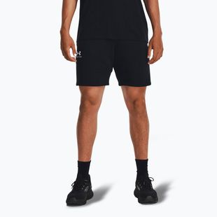Shorts Herren Under Armour Icon Fleece black/white