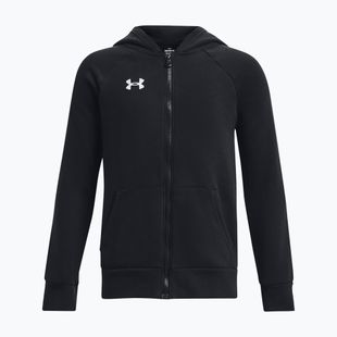 Kinder-Sweatshirt Under Armour Rival Fleece FZ Hoodie black