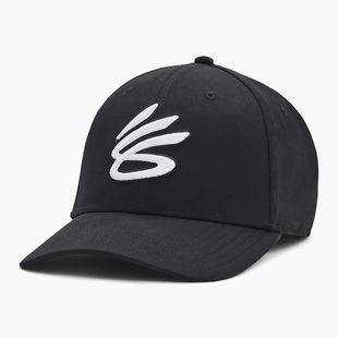 Under Armour Curry Snapback Kappe schwarz/weiss