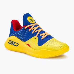 Basketballschuhe Under Armour Curry 4 Low Flotro team royal/taxi/team royal