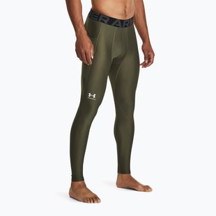 Trainingsleggings Herren Under Armour HeatGear marine od green/white