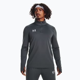 Hoodie SweatFußball Shirt Herren Under Armour Challenger Midlayer castlerock / white