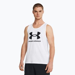 Tank Top Herren Under Armour Sportstyle Logo white/black