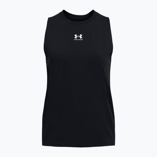 Under Armour Rival Muscle Tank schwarz/weiß Damen Training Tank Top