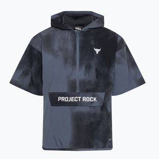 Trainings Jacke Herren Under Armour Project Rock Warm Up Hooded downpour gray/mod gray