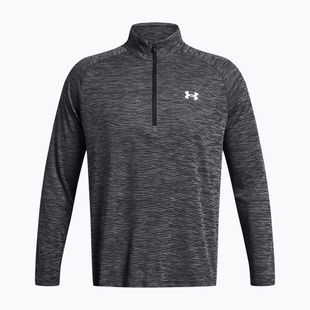 Herrenpullover Under Armour Tech Textured 1/2 Zip LS black/white
