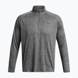 Herrenpullover Under Armour Tech Textured 1/2 Zip LS castlerock/black