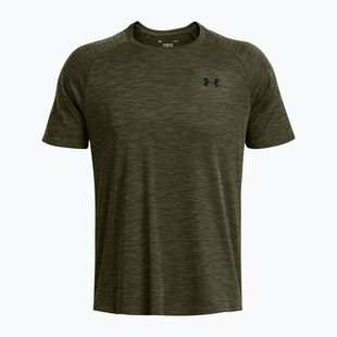 Trainings-T-Shirt Herren Under Armour Tech Textured marine od green/black