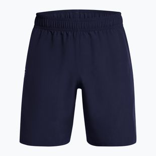 Herren-Trainingsshorts Under Armour Tech Woven Wordmark midnight navy/white