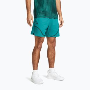 Männer unter Rüstung UA Vanish gewebt 6in Grafik Schaltung teal/hydro teal Shorts