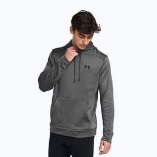 Hoodie Sweatshirt Herren Under Armour Armour Fleece Hoodie castlerock/black