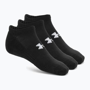 Socken Under Armour Training Cotton No Show 3 Paar black/black/white