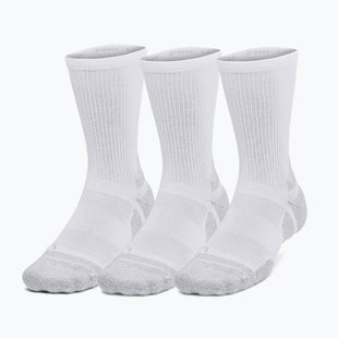 Socken Under Armour Perf Tech Pro 3 Pack Crew white/white/mod gray