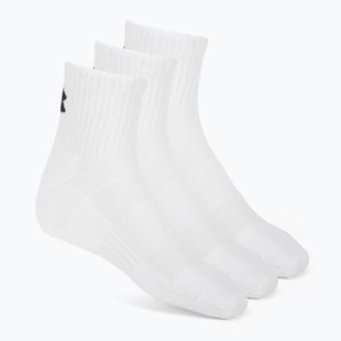 Socken Under Armour Training Cotton Quarter 3 Paar white/white/black