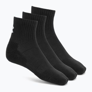 Socken Under Armour Training Cotton Quarter 3 Paar black/black/white