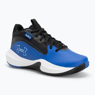 Under Armour GS Lockdown 7 Team Royal/schwarz/weiß Kinder Basketballschuhe