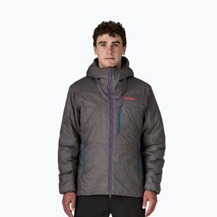 Daunenjacke Herren Patagonia DAS Light Hoody forge grey
