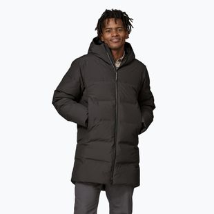Herren-Daunenmantel Patagonia Jackson Glacier Parka schwarz