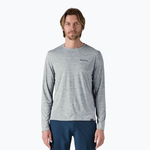 Herren Patagonia Cap Cool Daily Graphic Shirt-Waters Boardshort Logo abalone blau/federgrau