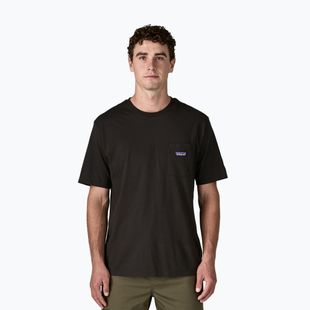 Herren Patagonia Daily Pocket Tee schwarz
