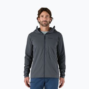 Herren Hybridjacke Patagonia Nano-Air Ultralight Full-Zip Hoody smolder blue