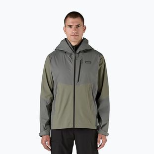 Herren Patagonia Granite Crest Regenjacke River Rock grün