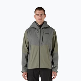 Herren Patagonia Granite Crest Regenjacke River Rock grün