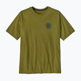 Herren Patagonia Unity Fitz Responsibili T-Shirt grasgrün