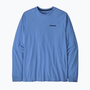Herren Patagonia P-6 Logo Responsibili Longsleeve reichlich blau