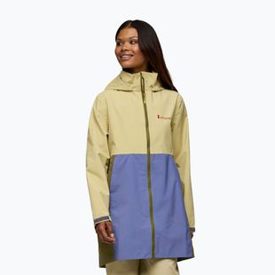 Women's Cotopaxi Cielo Rain Trench Regenjacke Korn/Rauch