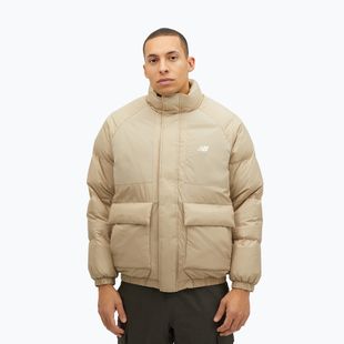 Herren-Daunenjacke New Balance NBX Academy Mix Down beige