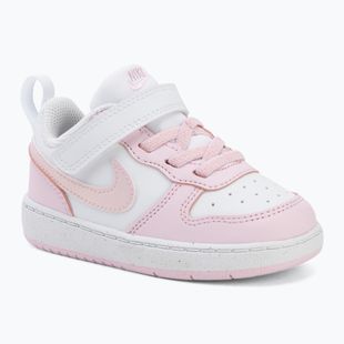 Kinderschuhe Nike Court Borough Low Recraft white/pink foam