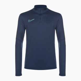 Nike Academy Dri-Fit 1/2-Zip Herren-Fußball-Langarmshirt mitternachtsnavy/schwarz/nachtnavy/hyper türkis