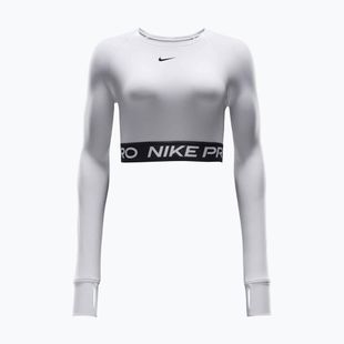 Damen Longsleeve Trainings-Top Nike Pro 365 Dri-Fit white/black