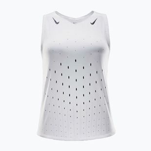 Damen Nike AeroSwift Dri-Fit ADV Singlet weiß / schwarz / schwarz Laufshirt
