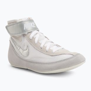 Nike Speedsweep VII Ringerschuhe für Kinder Weiß/Metallic Silber