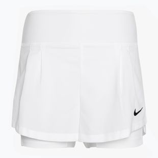 Nike Court Dri-Fit Advantage Damen Tennisshorts weiß/weiß/schwarz