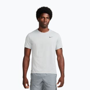 Herren-Laufshirt Nike Miler Dri-Fit UV grey fog/particle grey