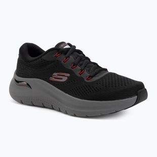 Herren Schuhe SKECHERS Arch Fit 2.0 schwarz/rot